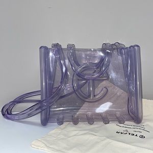 Melissa x Telfar Medium Clear
